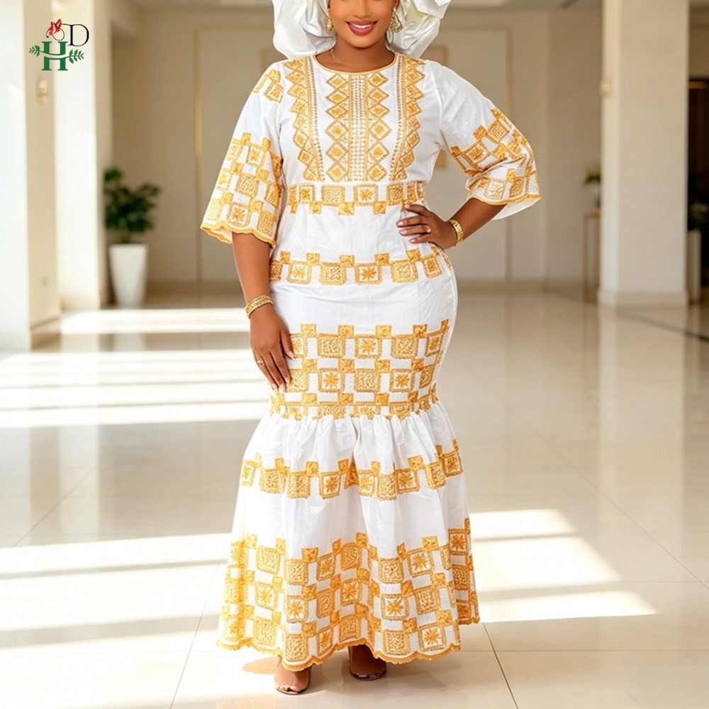 Embroidery H&M - H&D Woman African Dresses Clearance Sale
