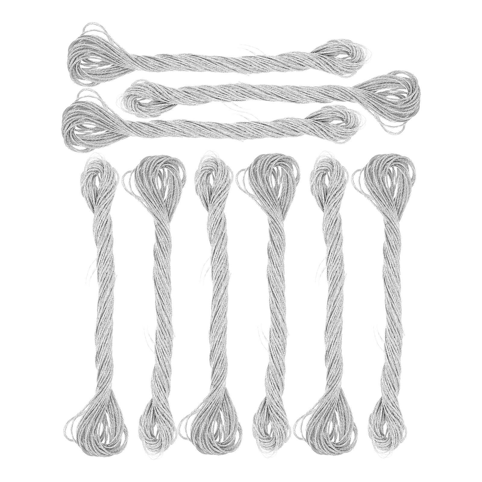 Embroidery Stitch - 12Pcs Shiny Metallic Embroidery Thread for
