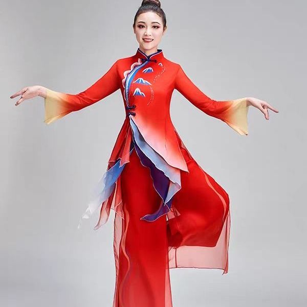 Chinese Classical Dance Costum - Embroidery Outfit review and price