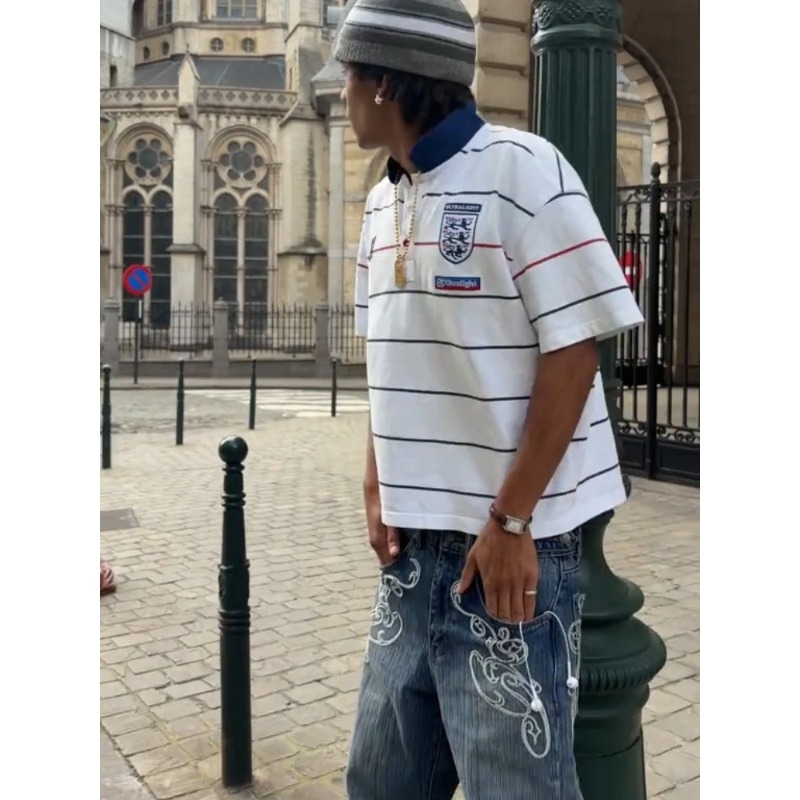 Retro Y2K 2 Pcs Set Street Sty - Embroidery Knit review and price