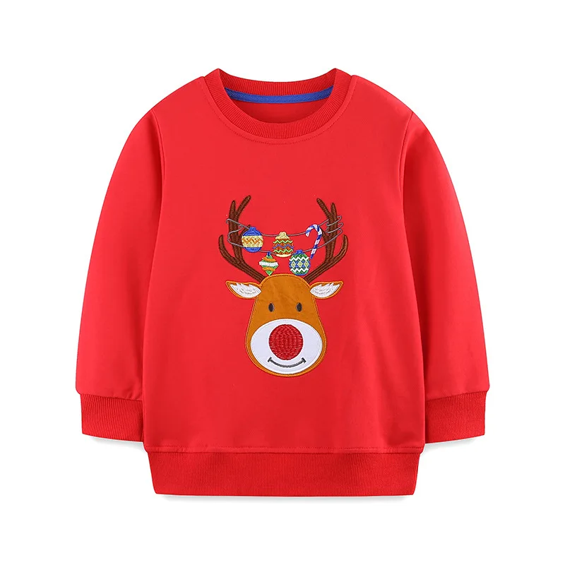 Christmas Sweatshirts for Kids - Embroidery Xmas Designs review and price