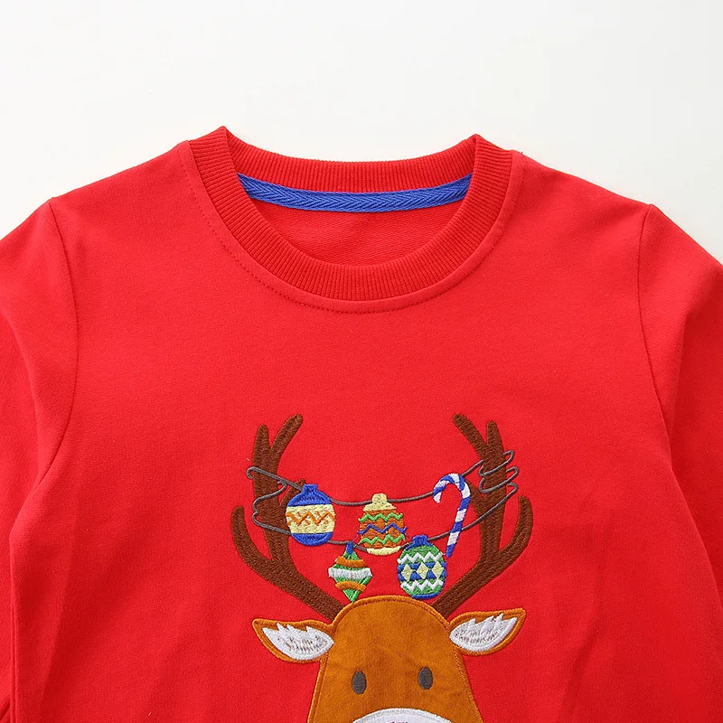 Christmas Sweatshirts for Kids - Embroidery Xmas Designs review and price