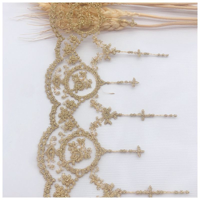 Lolita embroidery Net yarn pur - Embroidery Net Dress review and price