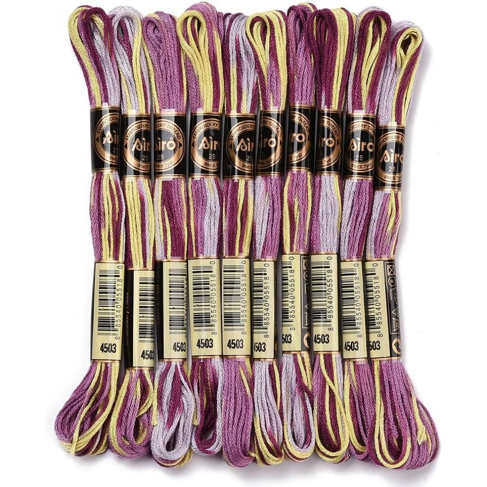 6 Strands Purple Variegated Em - Embroidery Stitch review and price