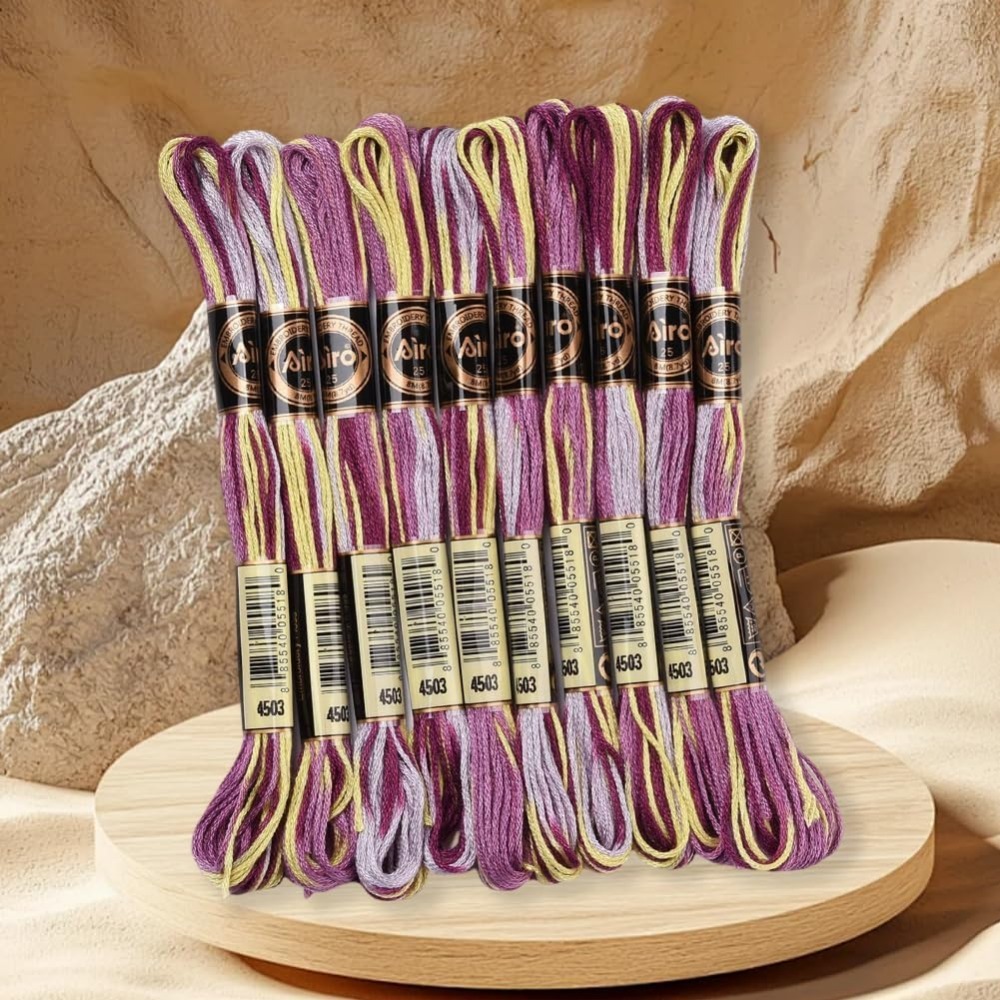 6 Strands Purple Variegated Em - Embroidery Stitch review and price