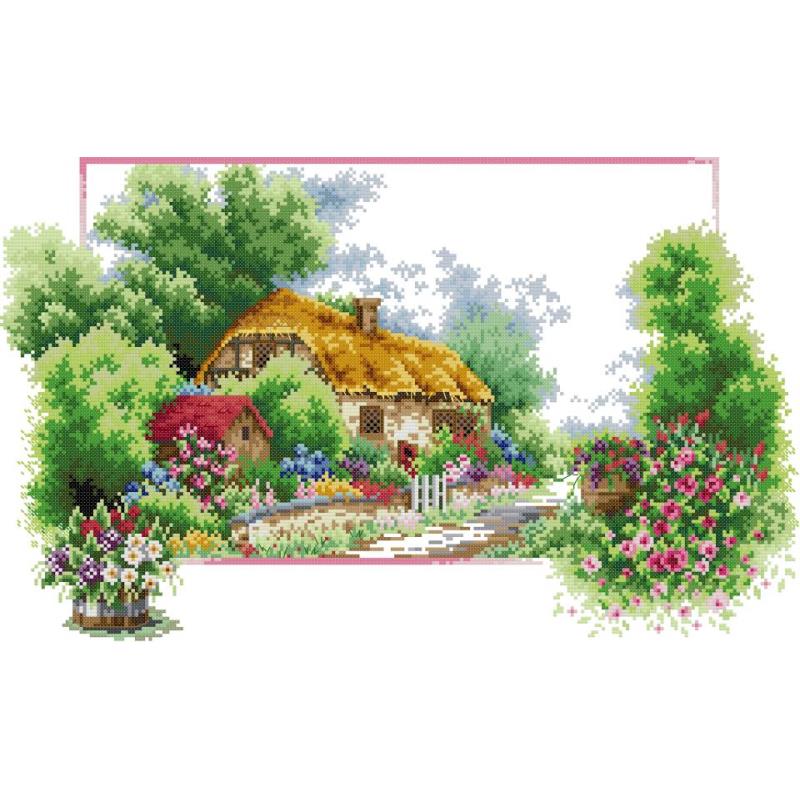 Four Seasons Scenery Series Cr - Embroidery Vs Cross Stitch review and price