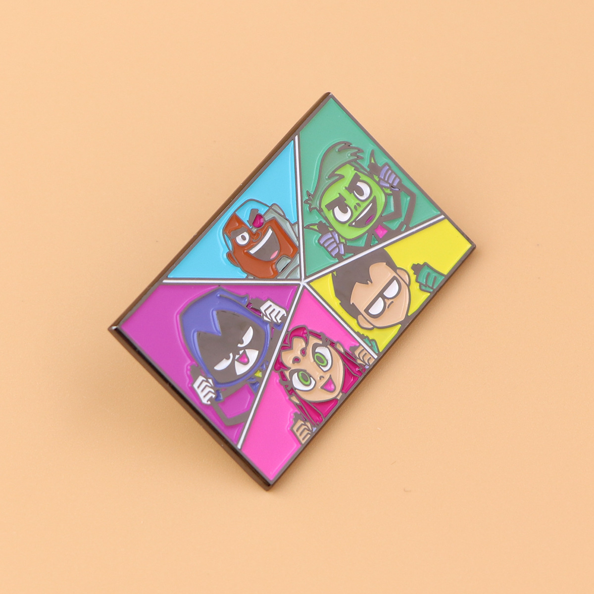 New Teen Heroes Team Enamel Pi - Embroidery Textile review and price