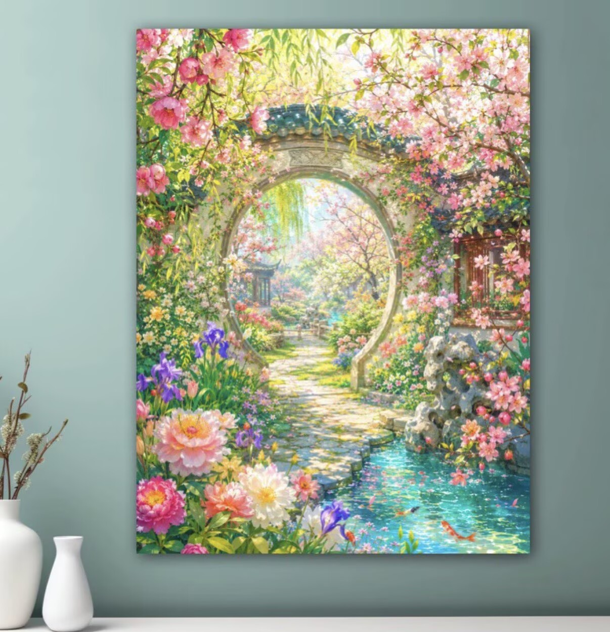 9CT 11ct 14ct Spring Door Prin - Embroidery Vs Cross Stitch review and price