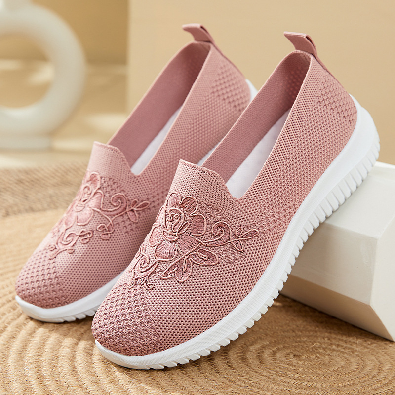 Flower Embroidery Knit Mesh Sl - Embroidery Knit review and price