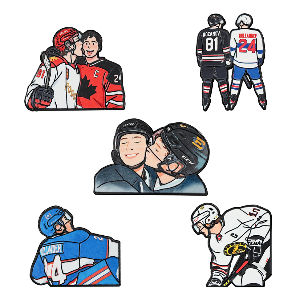 5pcs Heated Rivalry Cartoon ic - Embroidery Outfit review and price
