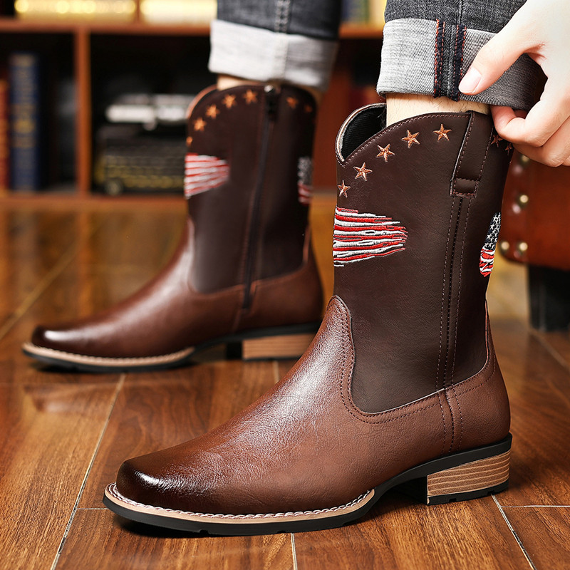 New Brand Men High Boots Embro - Embroidery Stitch review and price