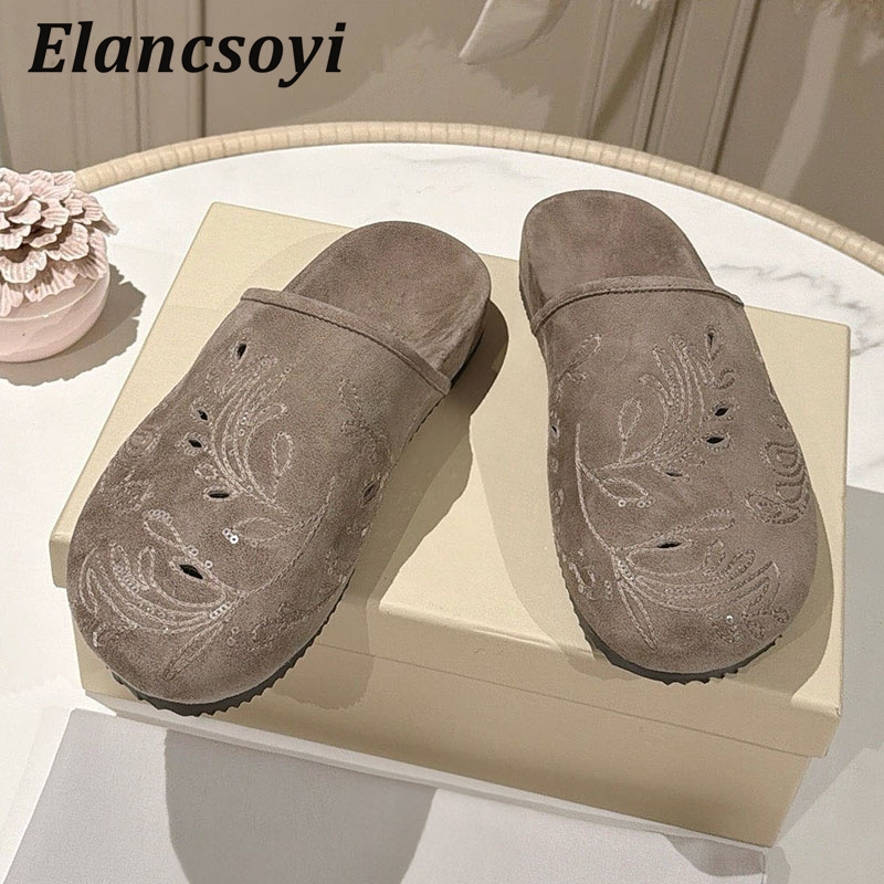 Lazy Mules Shoes Women's Embro - Embroidery Outfit review and price