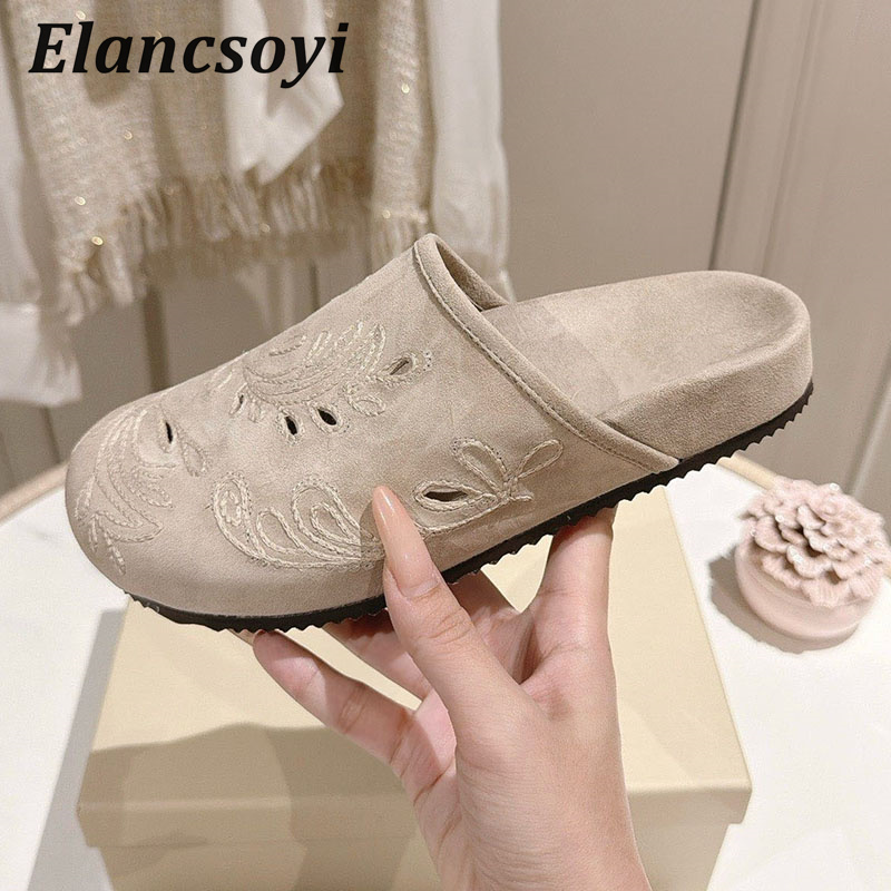 Lazy Mules Shoes Women's Embro - Embroidery Outfit review and price