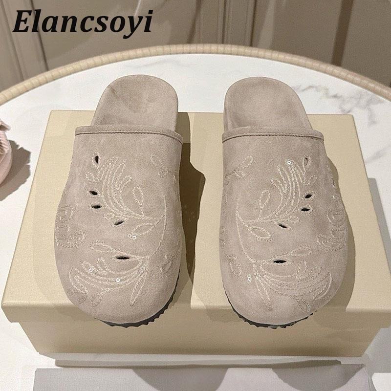 Lazy Mules Shoes Women's Embro - Embroidery Outfit review and price