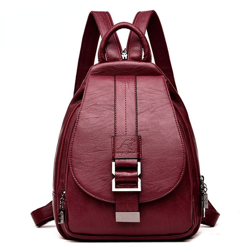 Designer Backpacks Women Leath - Embroidery Font review and price