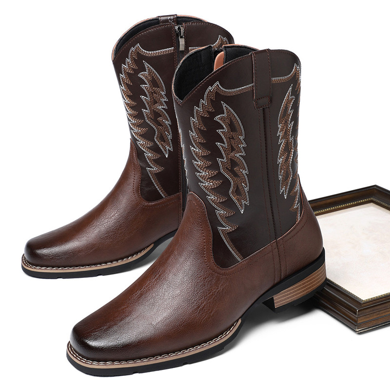 Luxury Men High Boot Embroider - Embroidery Stitch review and price