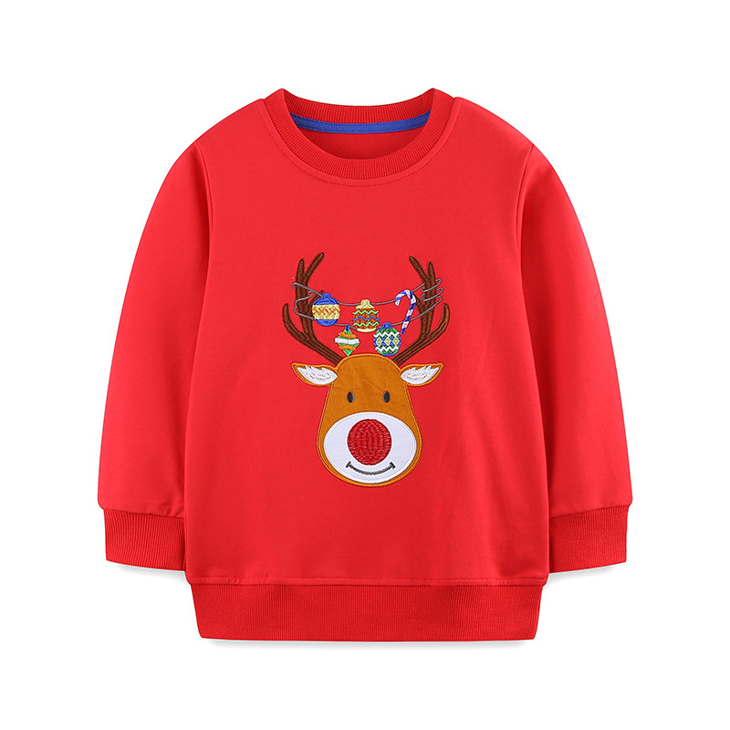Christmas Sweatshirts for Kids - Embroidery Xmas Designs review and price