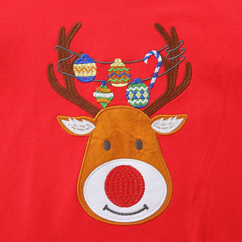 Christmas Sweatshirts for Kids - Embroidery Xmas Designs review and price