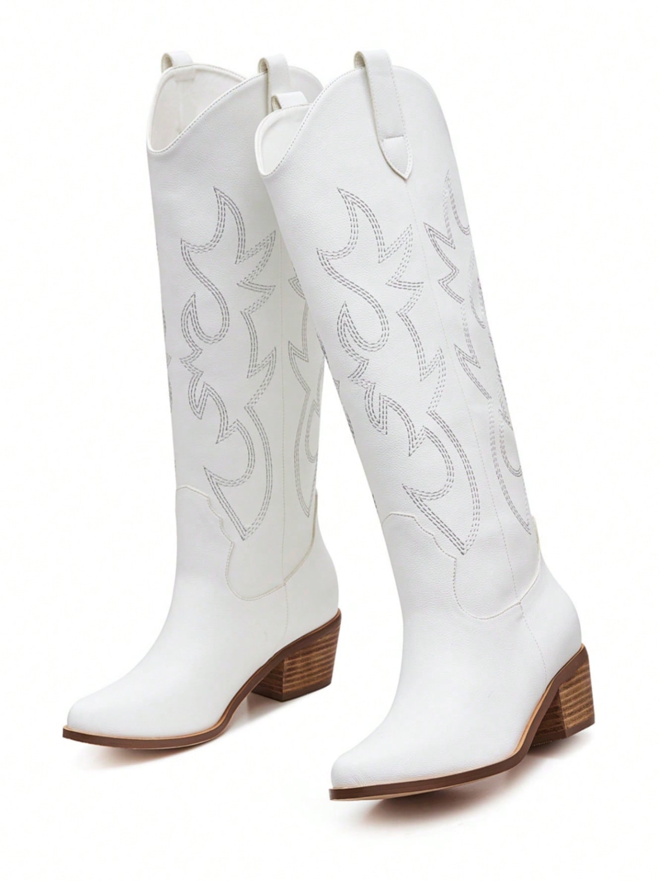 Women's Western Boots Chunky H - Embroidery Canvas review and price