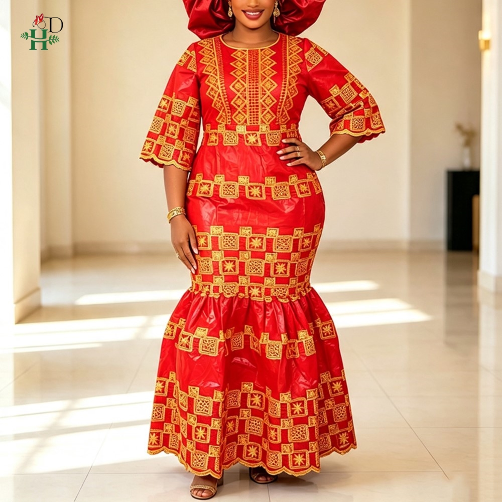 H&D Woman African Dresses Clea - Embroidery H&M review and price