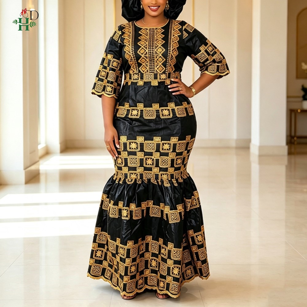 H&D Woman African Dresses Clea - Embroidery H&M review and price