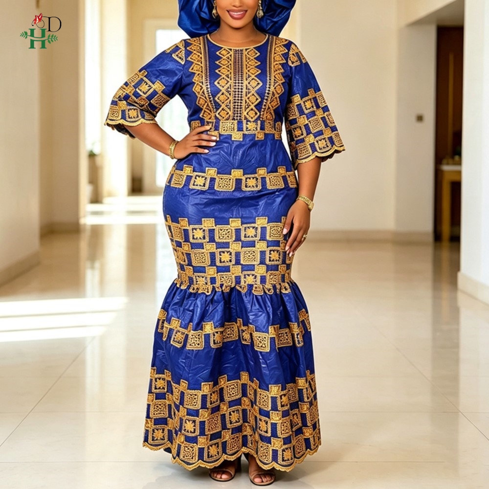 H&D Woman African Dresses Clea - Embroidery H&M review and price