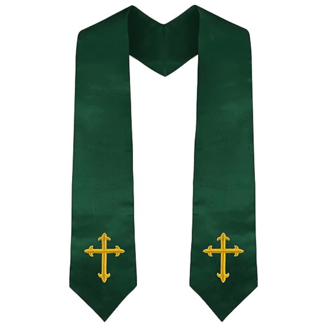 Reversible Clergy Stole Double - Embroidery Knit review and price