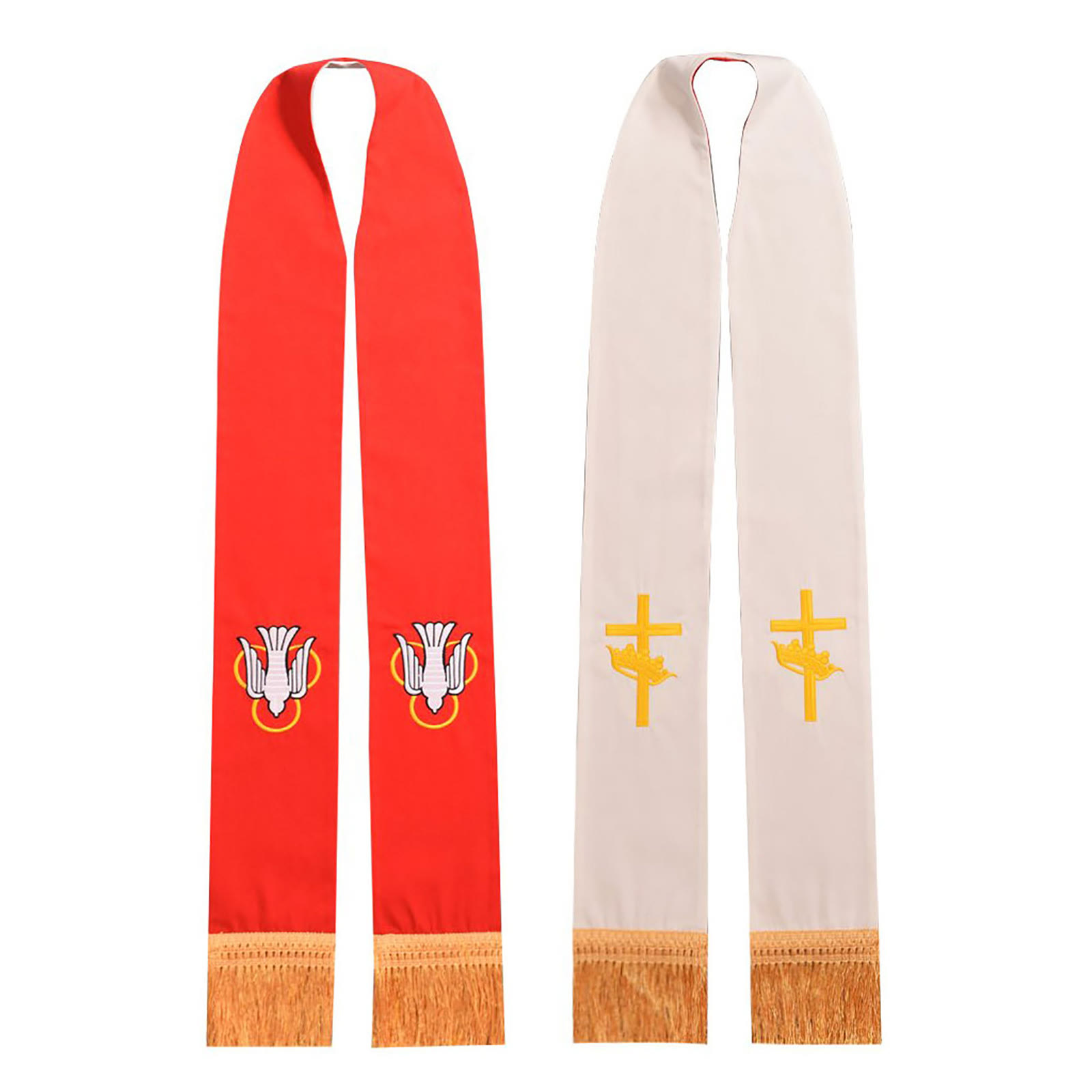 Reversible Clergy Stole Double - Embroidery Knit review and price