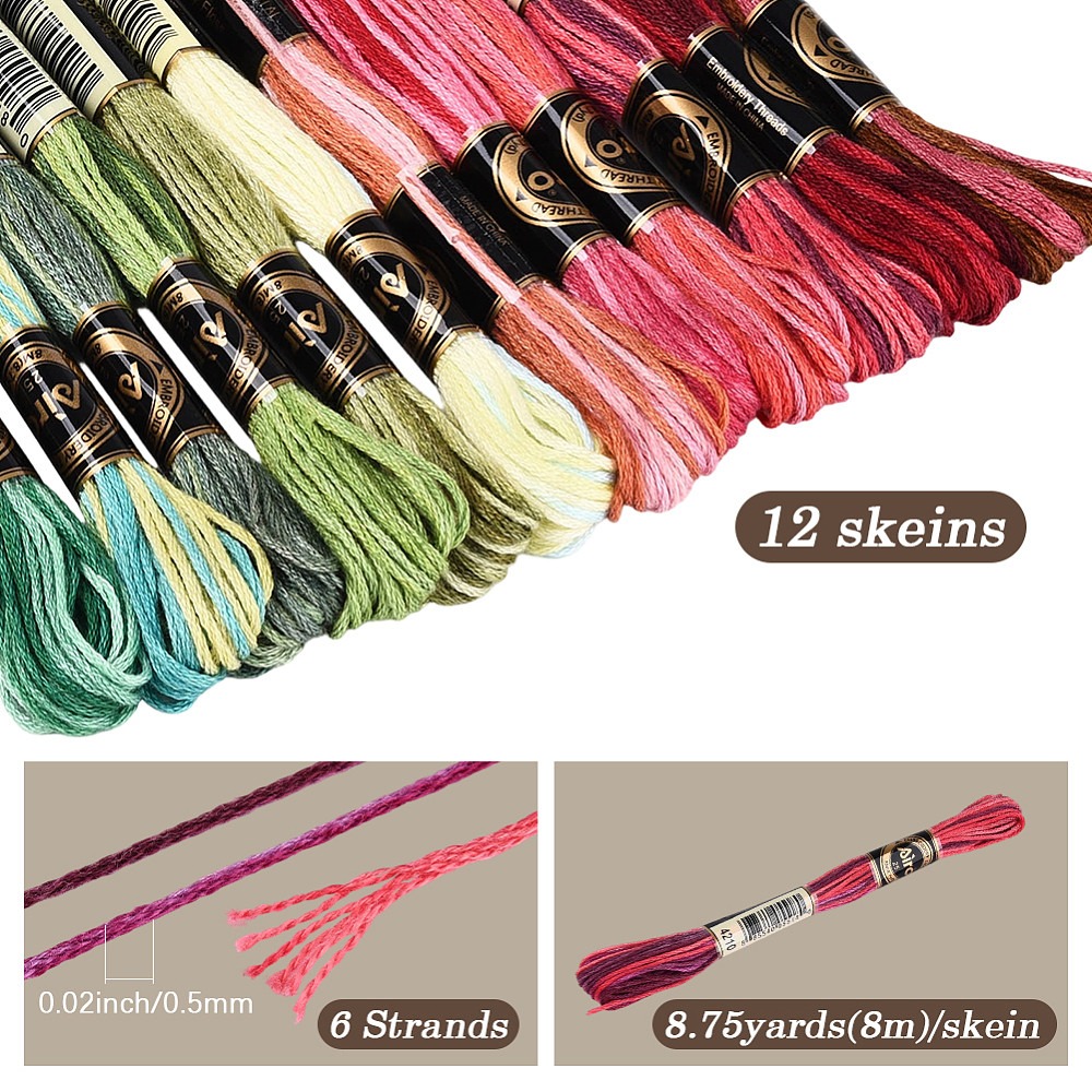 105 Yards Stitch Floss Embroid - Embroidery Stitch review and price
