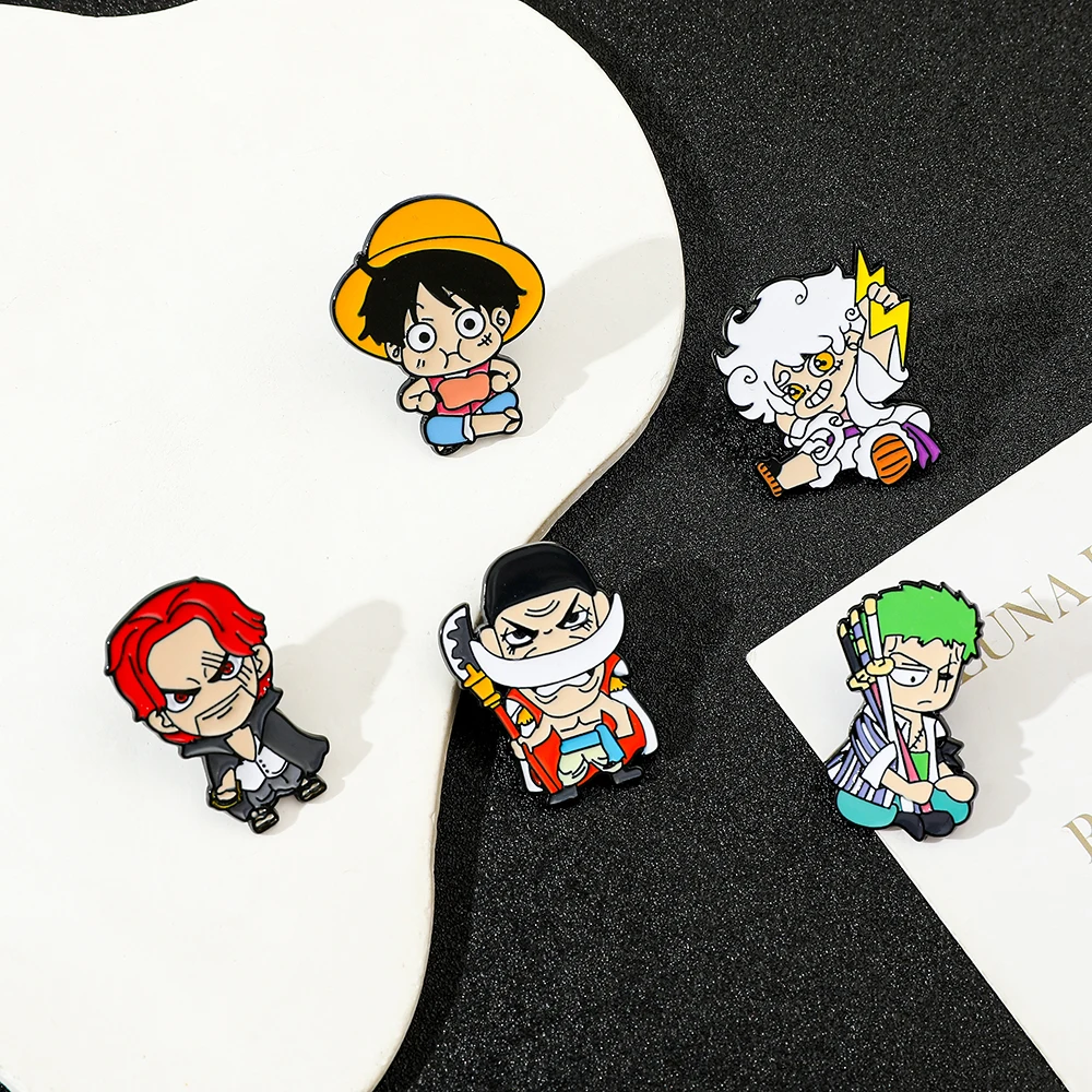 5 Pcs Personality Brooch Cute  - Embroidery Textile review and price