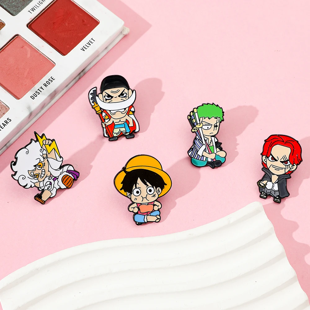 5 Pcs Personality Brooch Cute  - Embroidery Textile review and price