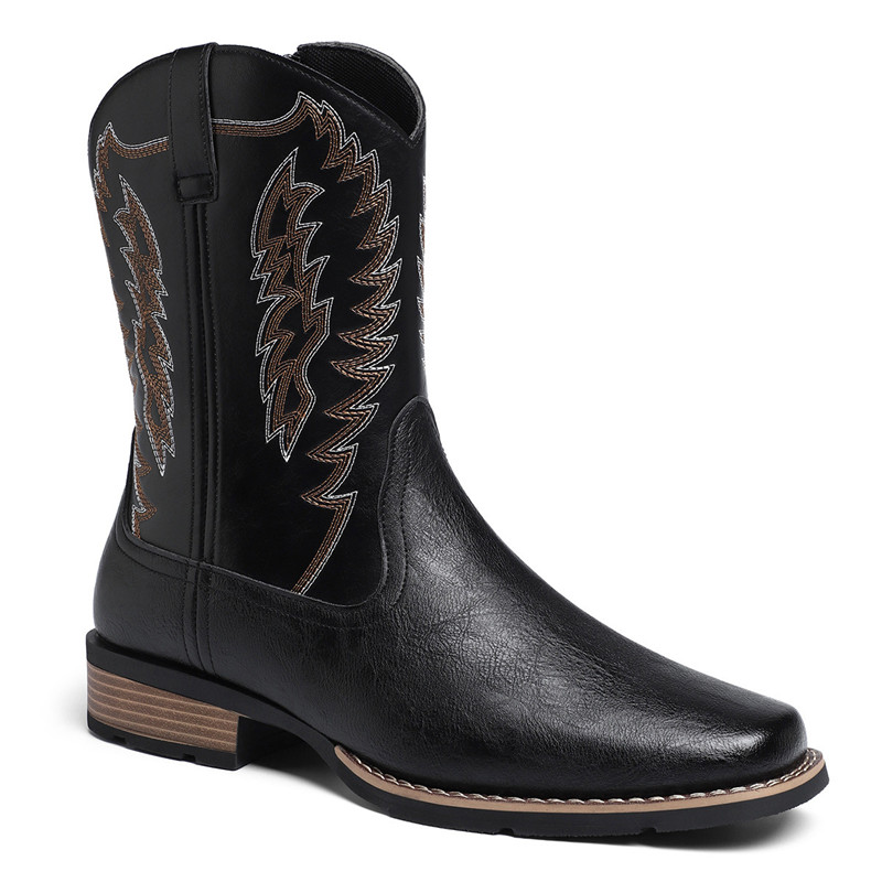 Men High Boot Luxury Embroider - Embroidery Stitch review and price