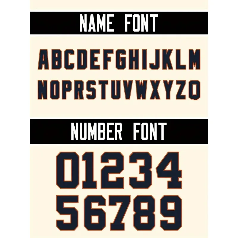 Customized Name And Number Men - Embroidery Font review and price