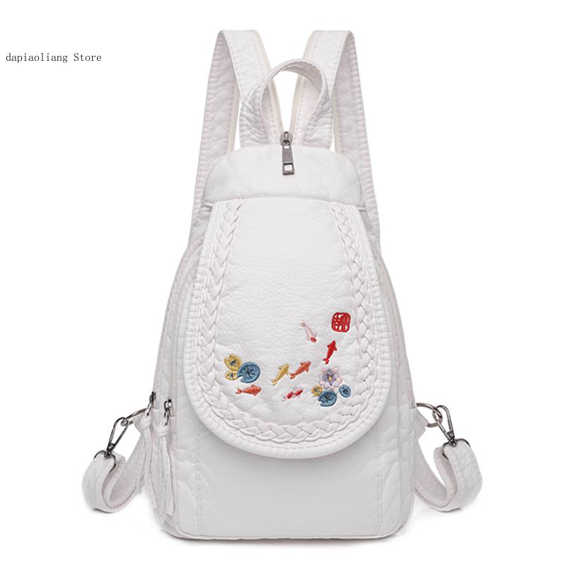 Women Small Chest Bags Fashion - Embroidery Font review and price